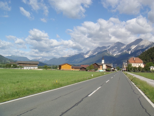 A Heading Out of Innsbruck